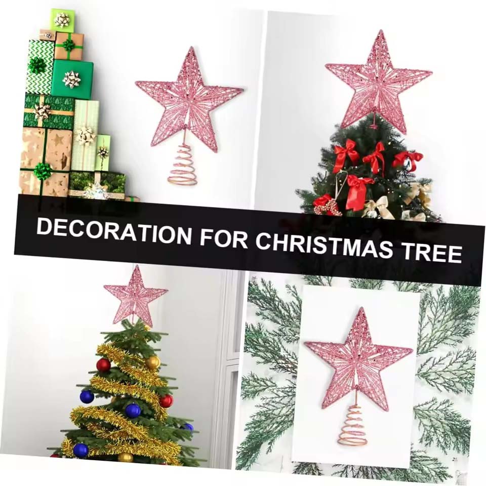 Star Tree Topper - Gwiazda na czubek choinki w kształcie