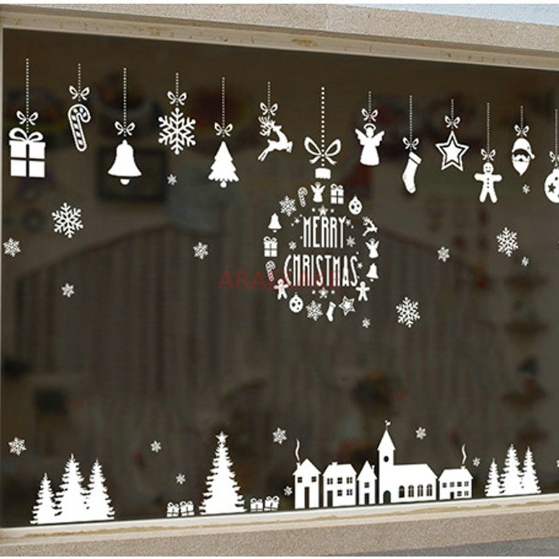 Snowflake Window Decal - 1 szt. Szklana naklejka na okno