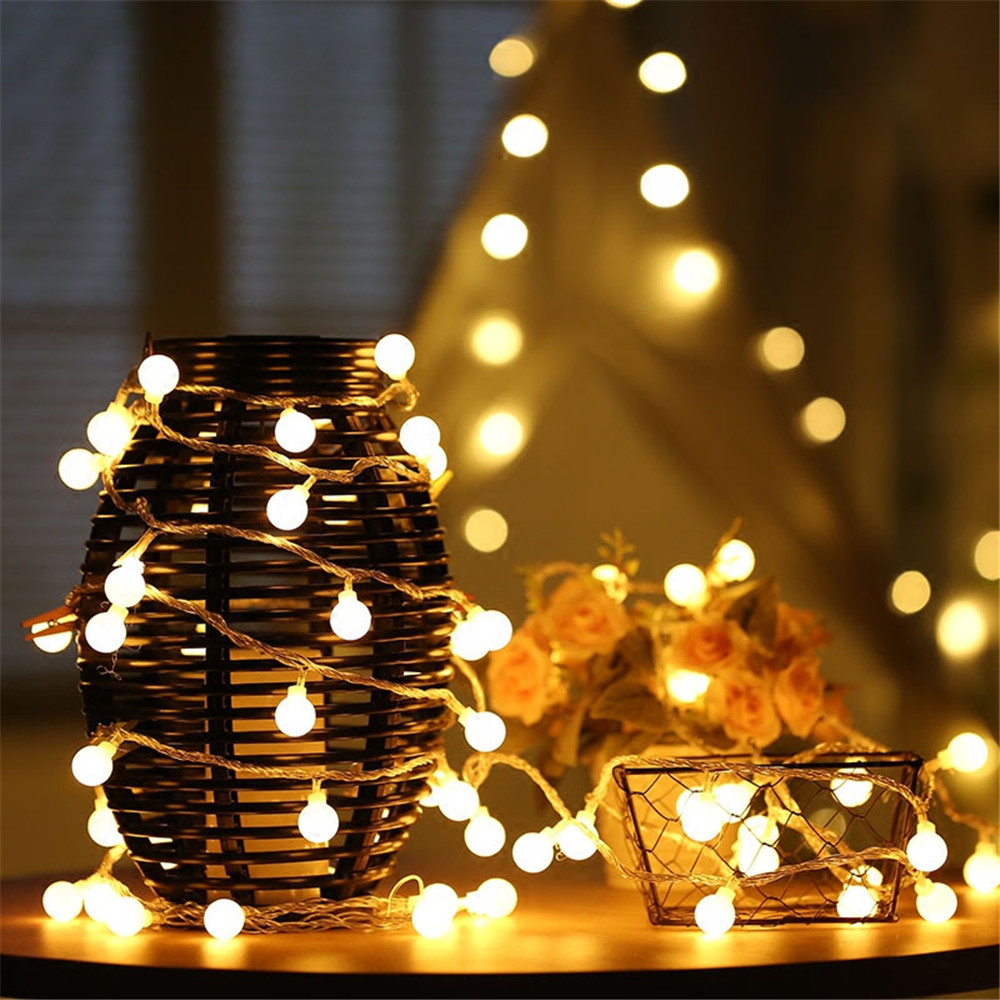 Lampki solarne/USB/bateryjne,  – Christmas Lights Outdoor recenzja i cena