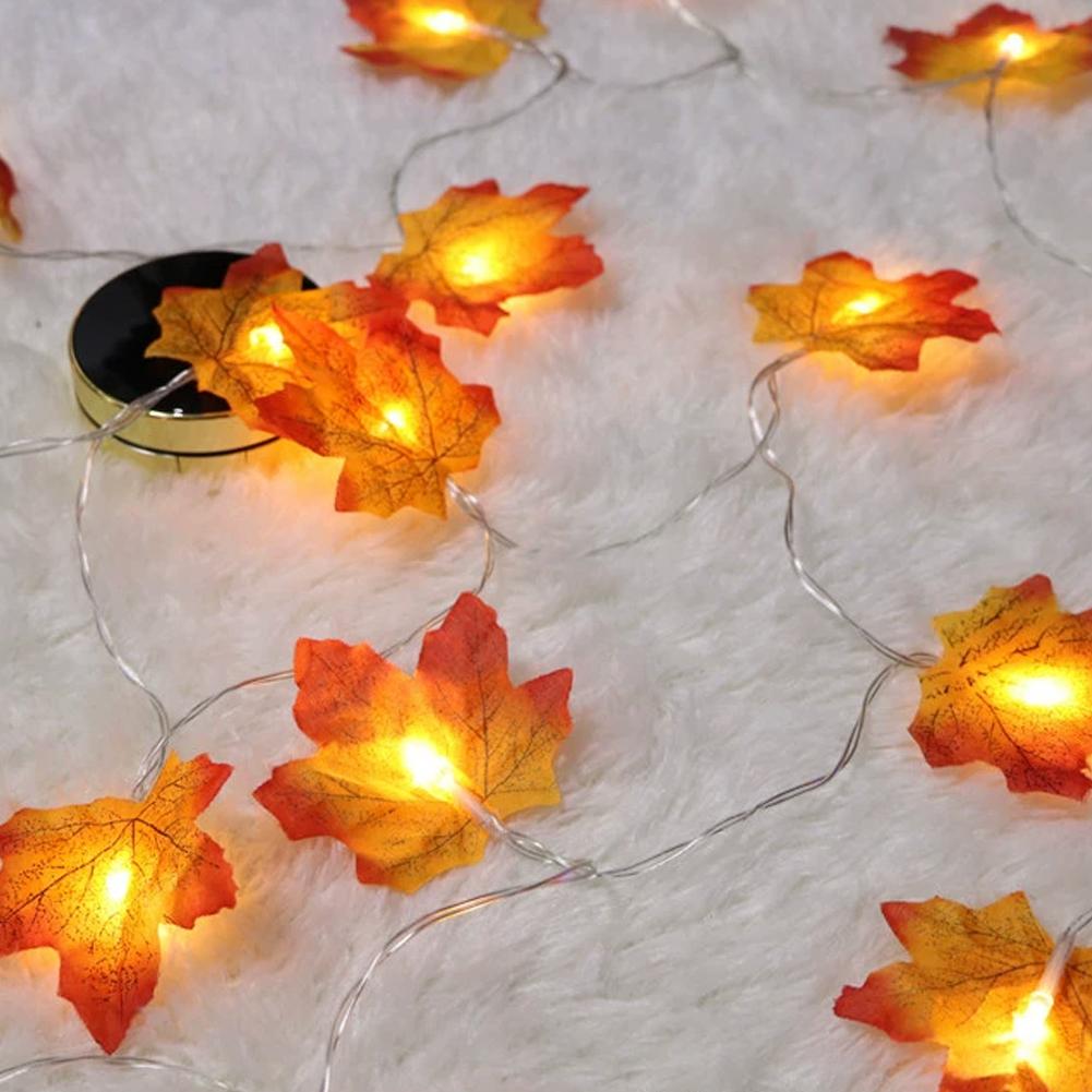 Girlanda świetlna z liści klon – Led Fairy String Lights recenzja i cena