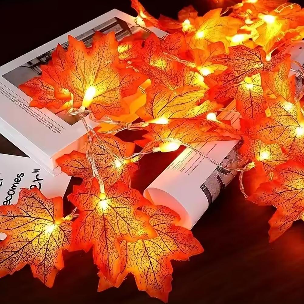 Girlanda świetlna z liści klon – Led Fairy String Lights recenzja i cena