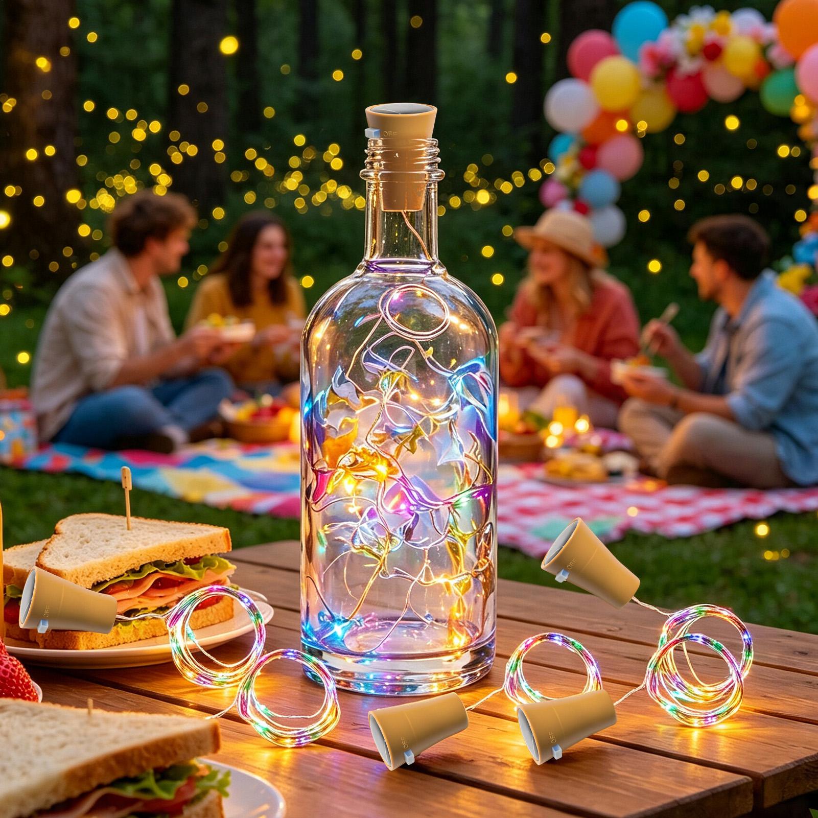 Solarne lampki LED do butelek  – Led Fairy String Lights recenzja i cena