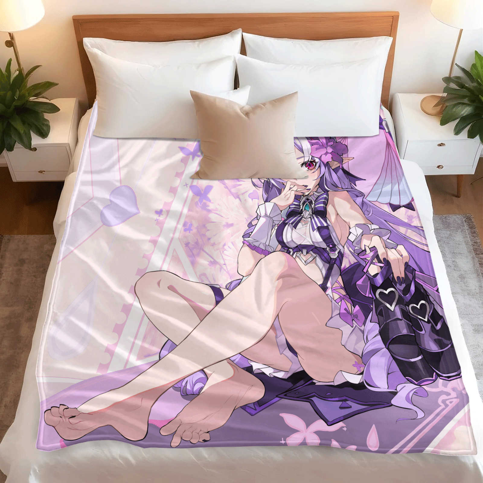Koc flanelowy Cartoon Zenless  – Christmas Throw Blanket recenzja i cena