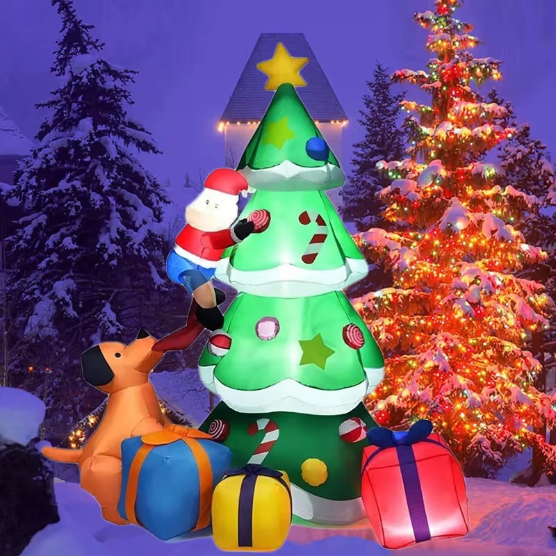 Nadmuchiwany model choinki 7FT – Christmas Lights Outdoor recenzja i cena