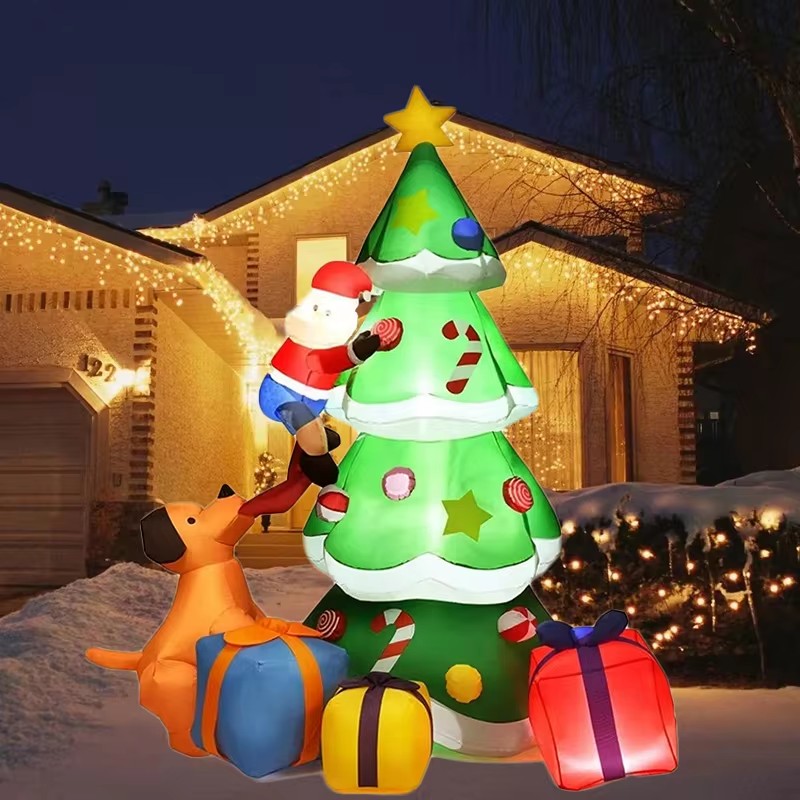 Nadmuchiwany model choinki 7FT – Christmas Lights Outdoor recenzja i cena