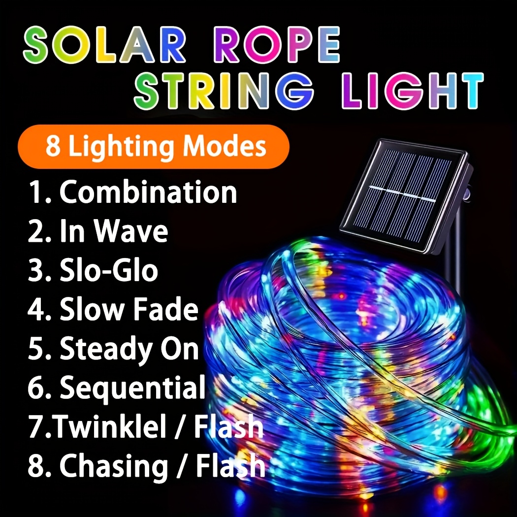 Zewnętrzne solarne lampki LED, – Led Fairy String Lights recenzja i cena
