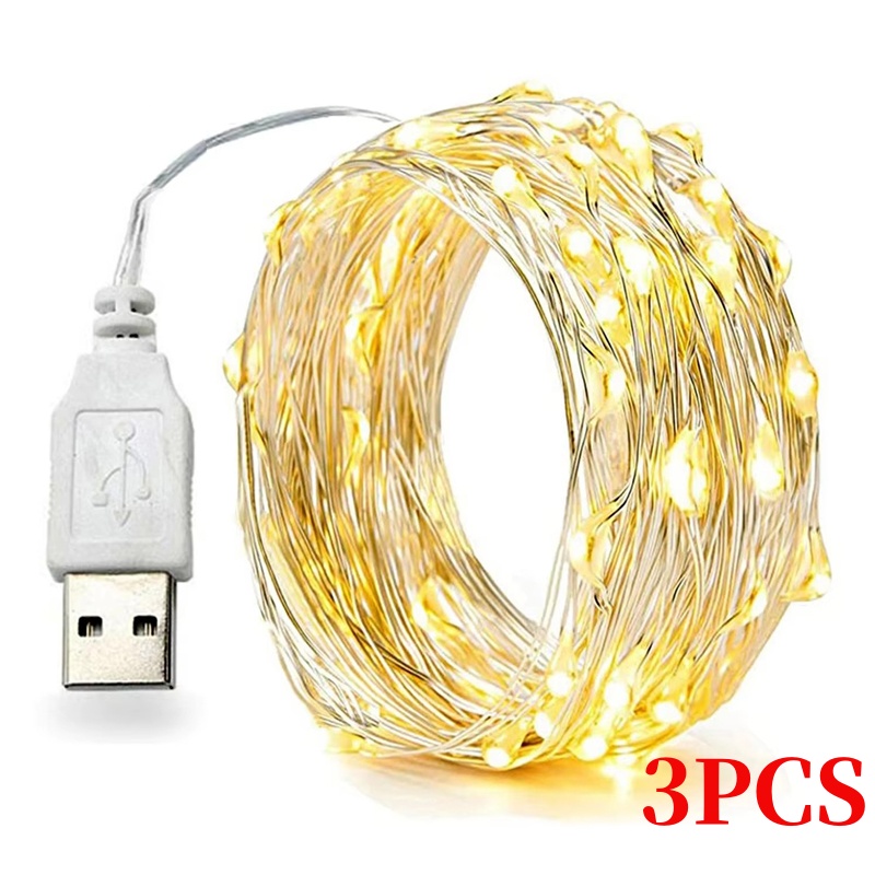 3 szt. 5/10/20M drut miedziany – Led Fairy String Lights recenzja i cena