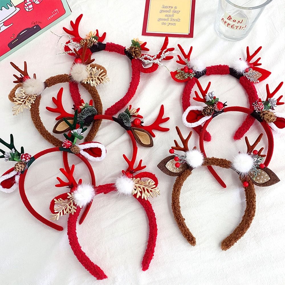 Ozdoba świąteczna Opaska świąt – Reindeer Antlers Headband recenzja i cena