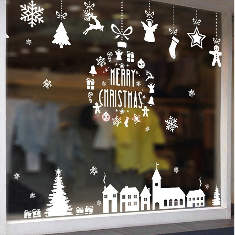 1 szt. Szklana naklejka na okn – Snowflake Window Decal recenzja i cena
