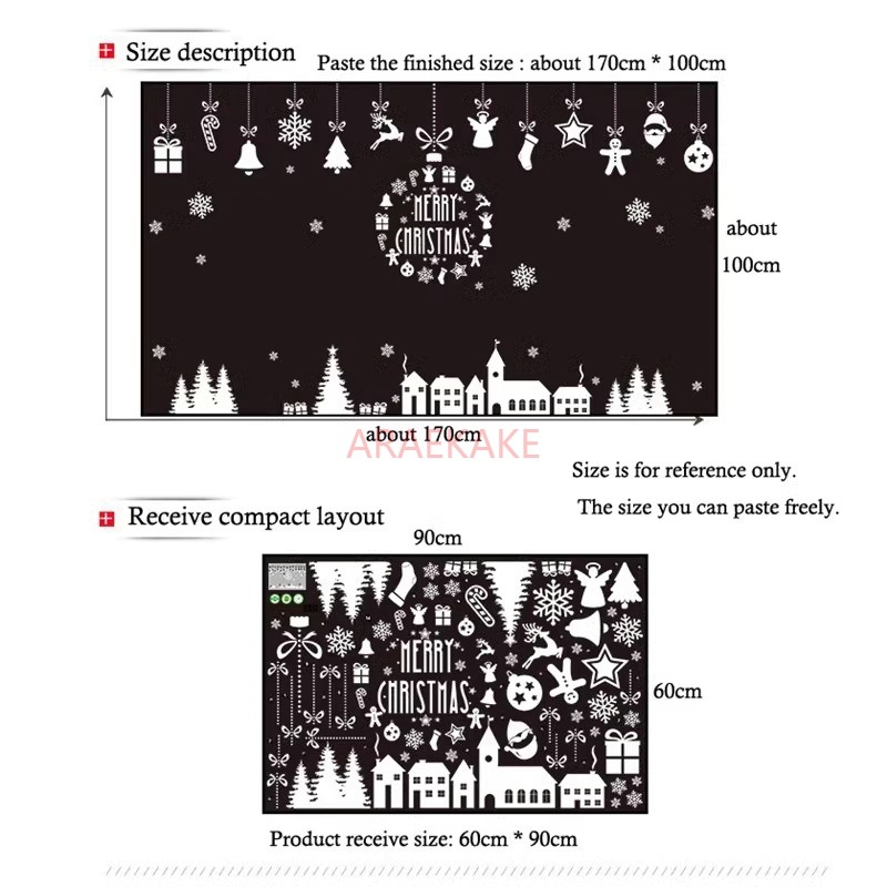 1 szt. Szklana naklejka na okn – Snowflake Window Decal recenzja i cena